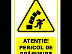 Semn pentru pericol de prabusire